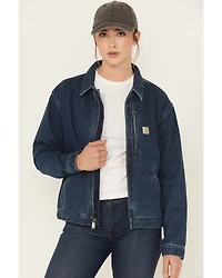 Carhartt Women's Detroit Loose Fit Denim Jacket