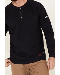Ariat Men's FR Air Henley Long Sleeve Work Shirt