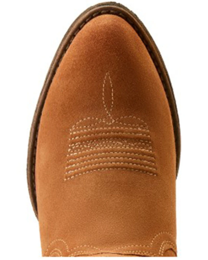 Ariat Women's Harlan Suede Western Booties - Round Toe