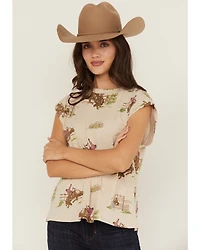 Ariat Women's Conversational Print Short Sleeve Graphic Tee