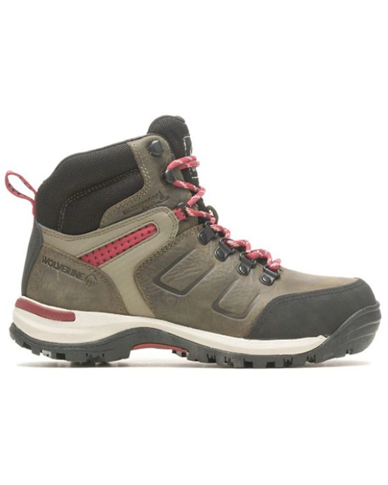 Wolverine Women's Chisel 6" Waterproof Work Boots - Steel Toe