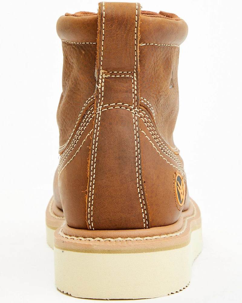 Hawx Men's 6" Grade Work Boots - Moc Toe