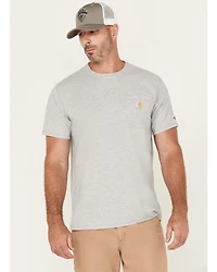 Carhartt Men's Force Relaxed Midweight Logo Pocket Work T-Shirt