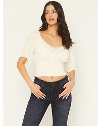 Idyllwind Women's Ridley Short Sleeve Crinkle Shirt