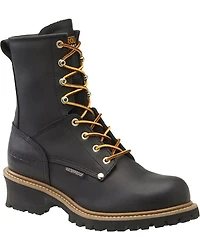 Carolina Men's Logger 8" Elm Waterproof Work Boots - Steel Toe