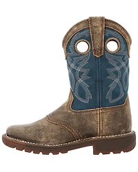 Rocky Little Boys' Legacy 32 Waterproof Western Boots - Broad Square Toe