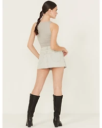 Free People Women's Wynne Railroad Mini Skirt