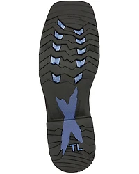 Tony Lama Men's Anchor Water Buffalo Pull On Western Work Boots - Composite Toe