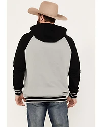 RANK 45® Men's Color Block Challenger Hooded Pullover