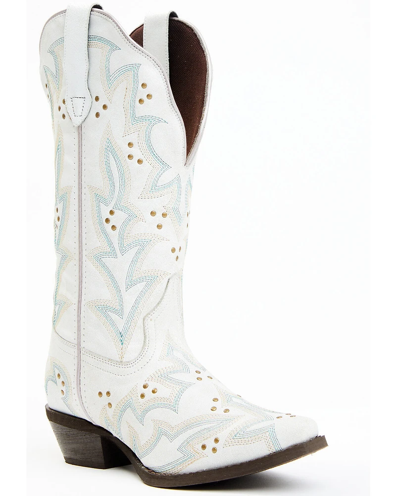 Laredo Women's Adrian Wide Calf Western Boots - Snip Toe