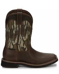 Justin Men's Trekker Waterproof Western Work Boots - Soft Toe