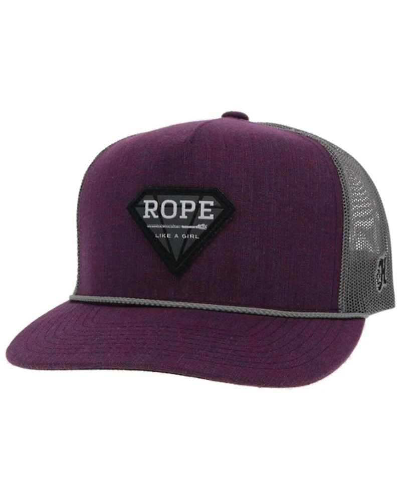 Hooey Women's Rope Like A Girl Patch Trucker Cap