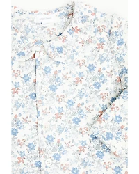 Angel Dear Toddler Girls' Floral Quilted Jacket