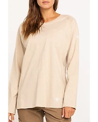 Ariat Women's FR Air Crew Long Sleeve Work Tee
