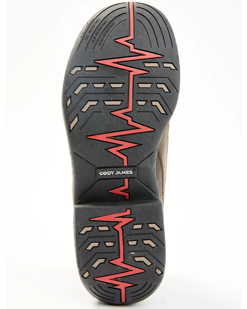 Cody James Men's 5" Endurance Corral Lace-Up Waterproof Work Hiking Boots - Soft Toe