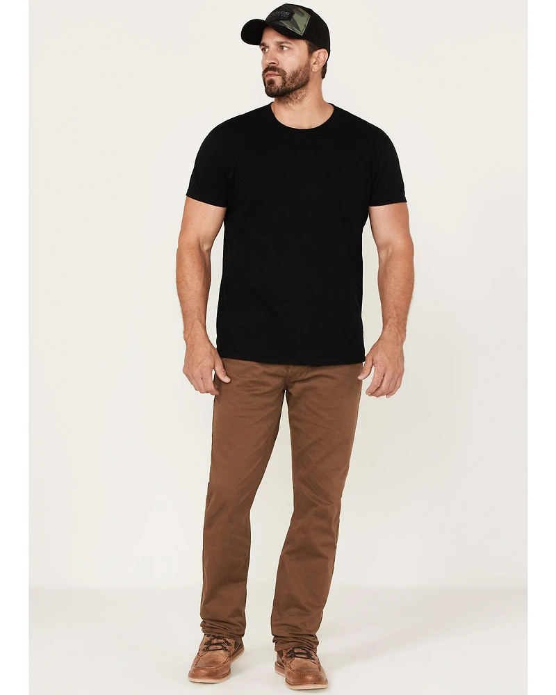 Brothers and Sons Men's Whiskey Wash Tucker Slim Straight Stretch Denim Jeans