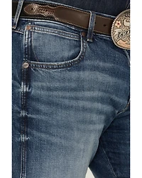 Wrangler Retro Men's Bryson Medium Wash Slim Bootcut Stretch Denim Jeans