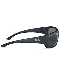 Hobie Men's Everglades Satin Black & Gray Frame Polarized Sunglasses