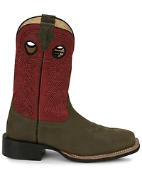 Justin Men's Show Stopper Wester Boots - Broad Square Toe
