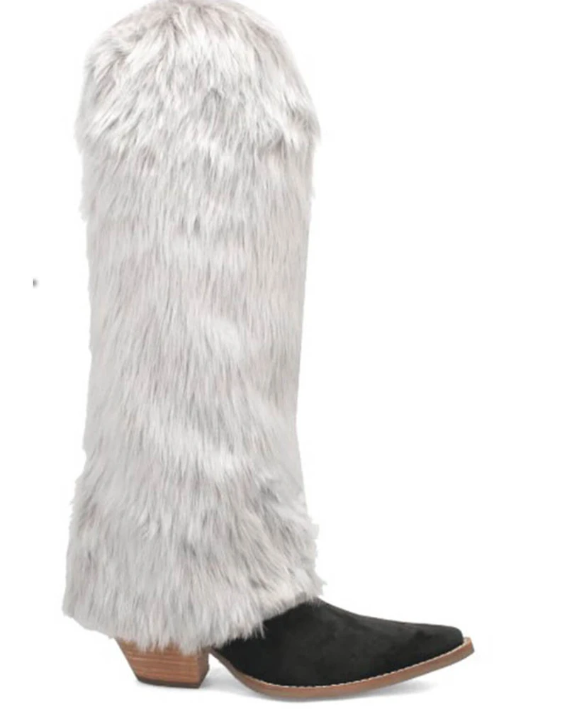 Dingo Women's Snuggles Faux Fur Fashion Boots - Snip Toe