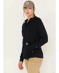 Carhartt Women's Force FR Relaxed Fit Zip Front Sweatshirt Work Hoodie
