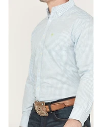 Ariat Men's Cillian Geo Print Long Sleeve Button-Down Western Shirt