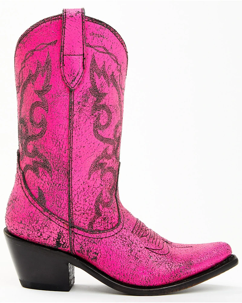 Liberty Black Women's Boot Barn Exclusive Sienna Distressed Western Boots - Snip Toe
