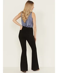 Shyanne Women's Edson High Rise Super Flare Stretch Denim Jeans