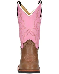 Smoky Mountain Girls' Mustang Western Boots - Round Toe
