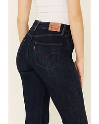 Levi's Women's Dark Wash 721 High Rise Skinny Jeans