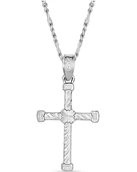 Montana Silversmiths Women's Binding In Faith Cross Necklace