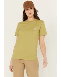 Carhartt Women's Loose Fit Heavyweight Short Sleeve Pocket T-Shirt