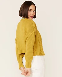 Callahan Women's Cable Lu Cardigan & Tank Set