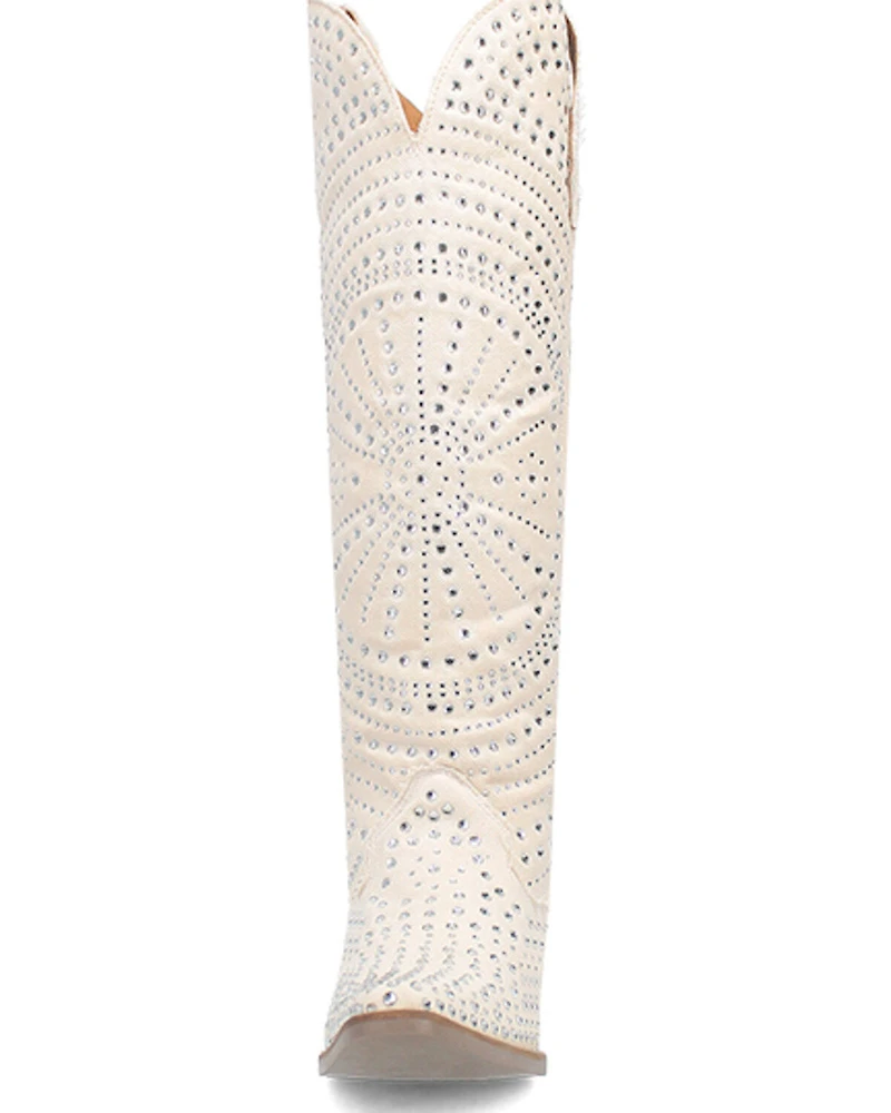 Dingo Women's Honkytonk Studded Tall Western Boots - Snip Toe
