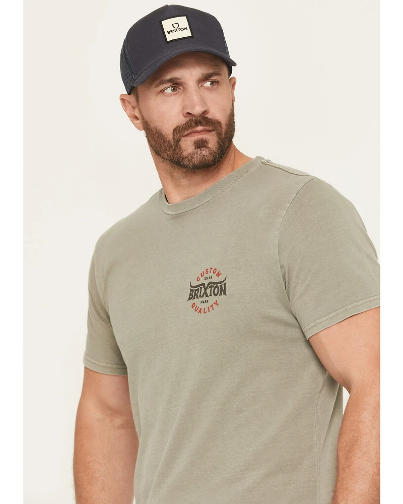 Brixton Men's Gibson Short Sleeve Graphic T-Shirt