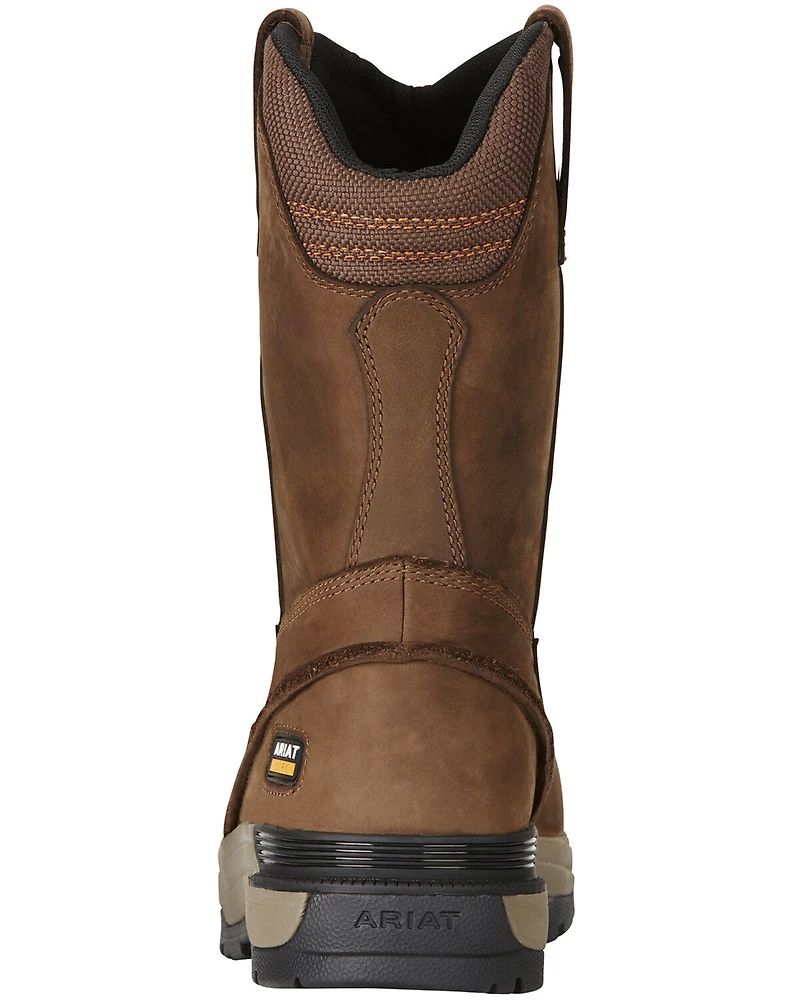Ariat Men's Mastergrip Pull Western Work Boots - Composite Toe