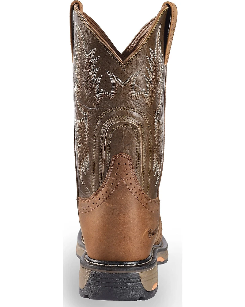 Ariat Men's WorkHog® Pull On Work Boots - Soft Toe