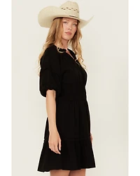 Velvet Heart Women's Tencel Short Sleeve Mini Dress