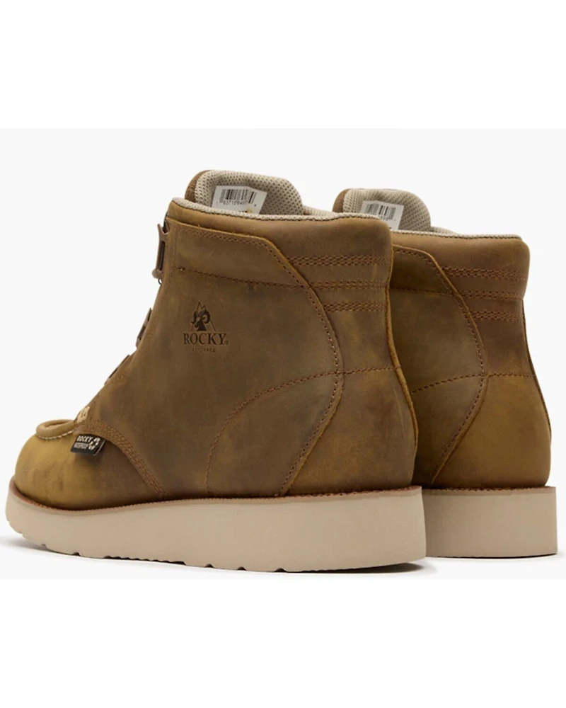 Rocky Men's Monocrepe Wedge 6" BOA® Work Boots