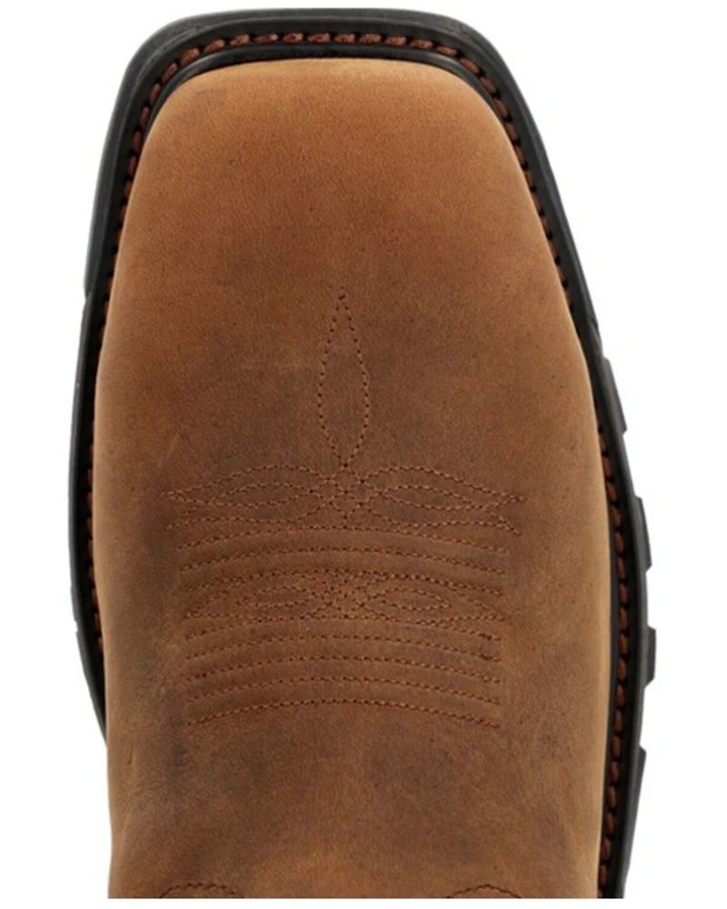 Rocky Men's Waterproof Pull On Work Boot - Carbon Toe