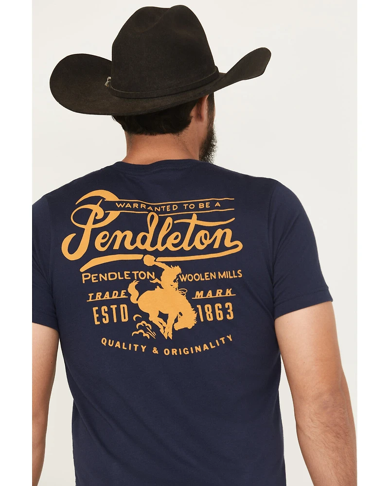 Pendleton Men's Ranch Logo Short Sleeve Graphic T-Shirt