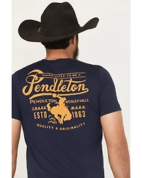 Pendleton Men's Ranch Logo Short Sleeve Graphic T-Shirt