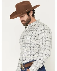Gibson Trading Co Men's Initiate Medallion Print Long Sleeve Button-Down Western Shirt