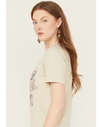 Youth Revolt Women's Cowboy Time Short Sleeve Graphic Tee