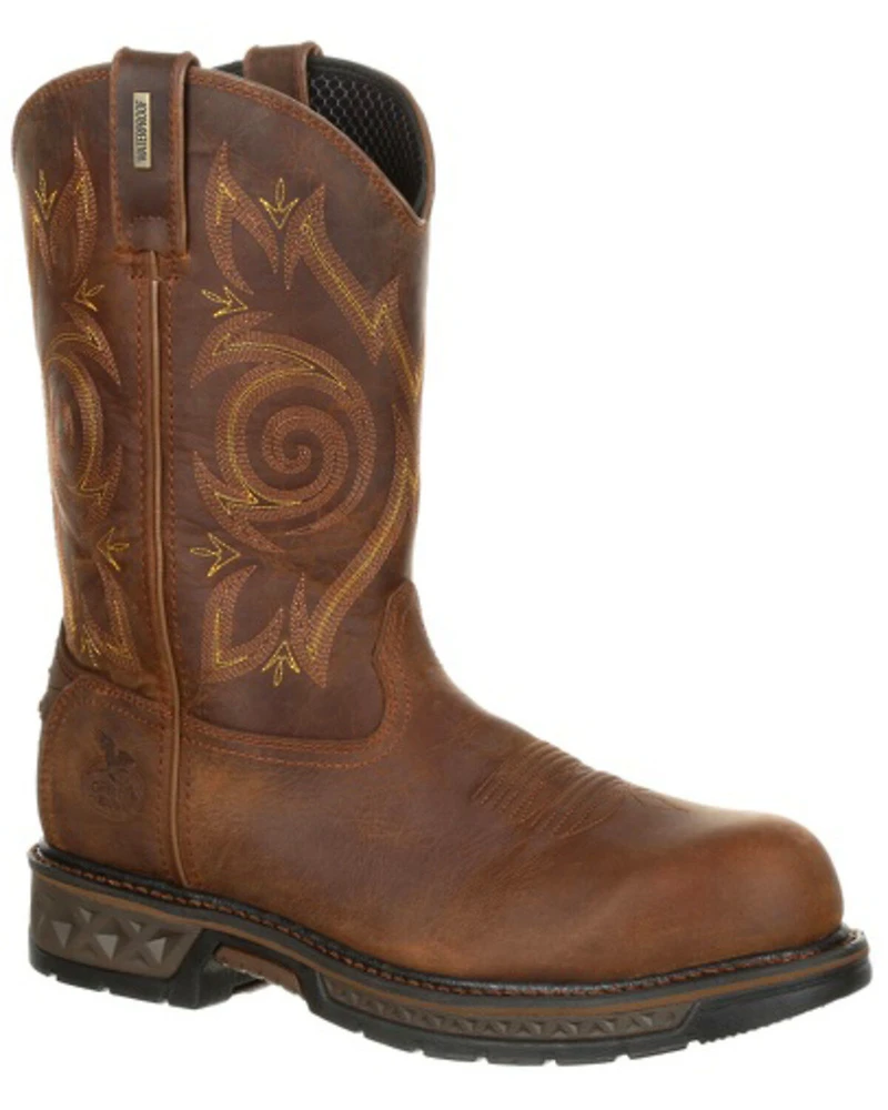 Georgia Boot Men's Carbo-Tec LT Waterproof Work Boots - Composite Toe