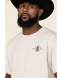 Cowboy Up Men's or Shut Short Sleeve Graphic T-Shirt