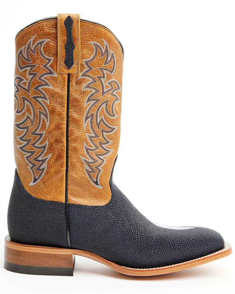 Cody James Men's Exotic Stingray Western Boots - Broad Square Toe