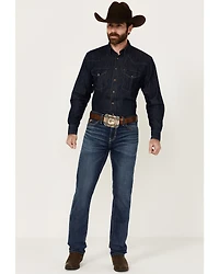Ariat Men's M8 Champ Ashton Medium Wash Modern Slim Fit Stretch Denim Jeans