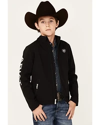 Ariat Boys' New Team Zip Up Softshell Jacket