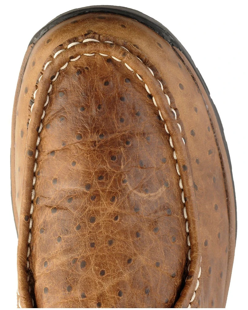 Roper Men's Ostrich Print Chukka Casual Boots